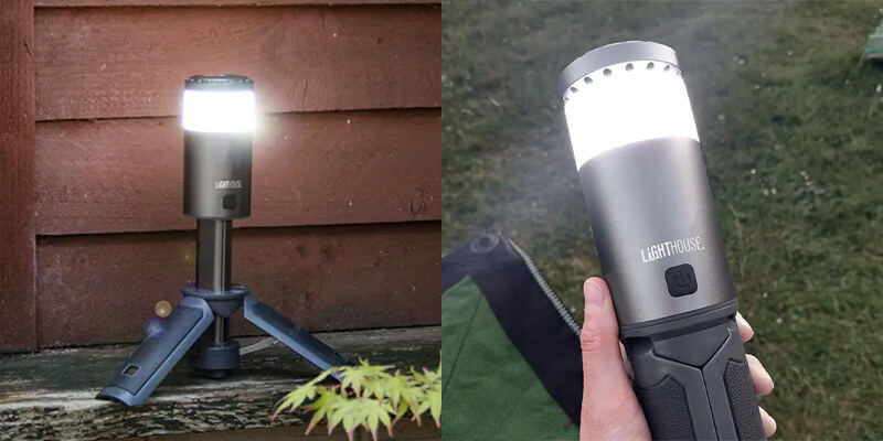 Lighthouse L/HA100MFT – rugged, versatile tripod light for work and adventure.
